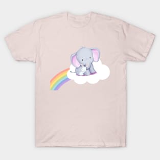 Rainbow Elephant T-Shirt